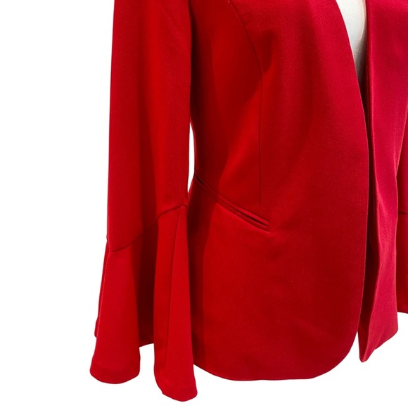 Worthington Red Blazer flare open - Picture 5 of 13